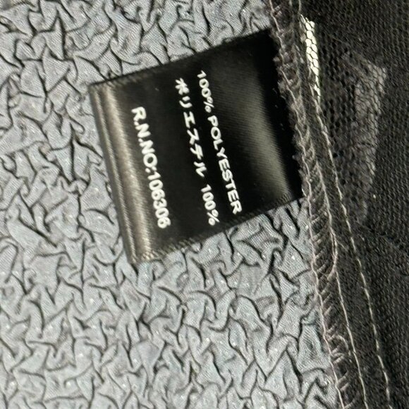 Berek Womens Black Gray crinkle Textured Open Front jacket Size Small - Picture 5 of 7